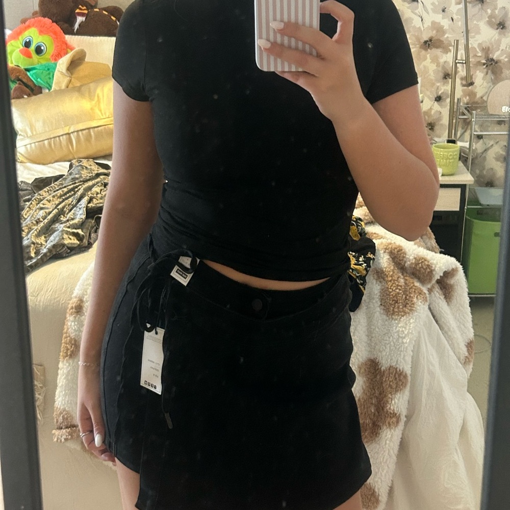 Black Mini Skirt